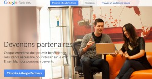 Voici la page pour créer votre compte google partners